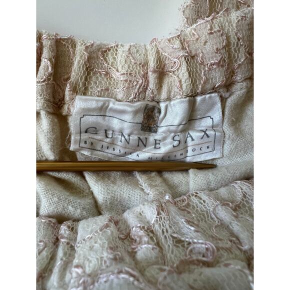 Vintage lace Gunne Sax stirrup pants - Picture 5 of 8